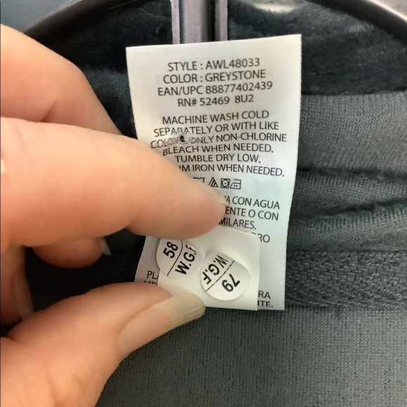 Women's Athletic Works S Small 4 - 6 Performance Sweatshirt Hoodie Sweat Velvet - Picture 7 of 7